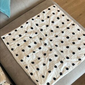 Anthropologie Polka Dot Pillow Shams (2)